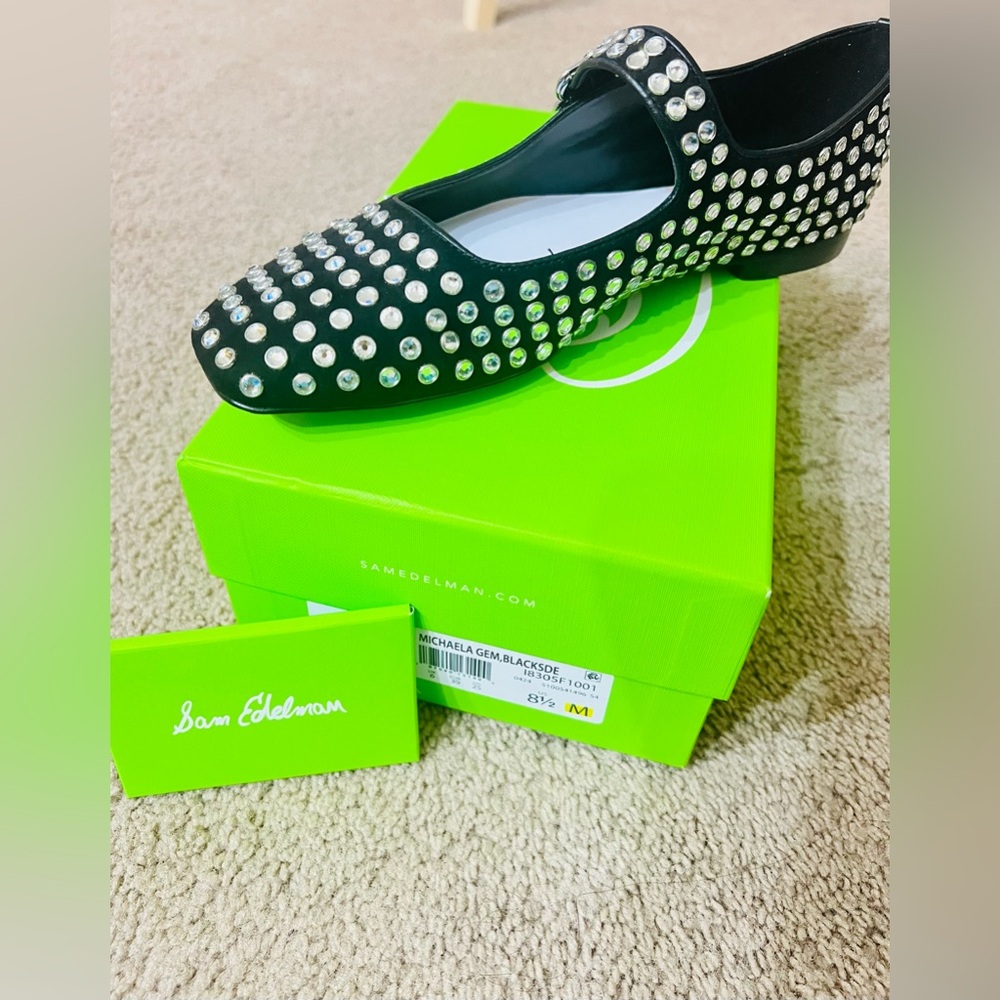 Sam Edelman Michaela Mary Jane Flat, 8.5 NEW IN BOX - Picture 8 of 8